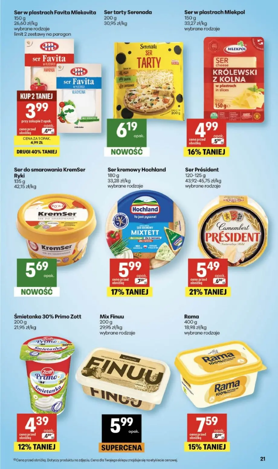 gazetka promocyjna Delikatesy Centrum Od czwartku - Strona 21