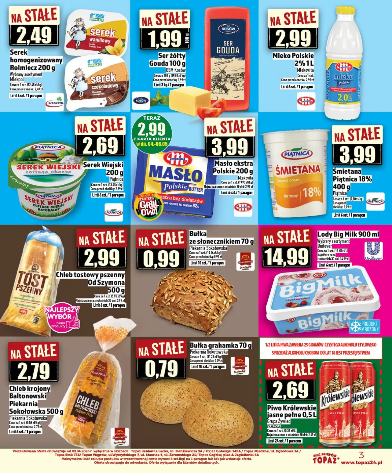gazetka promocyjna Topaz Ceny małe - Strona 3