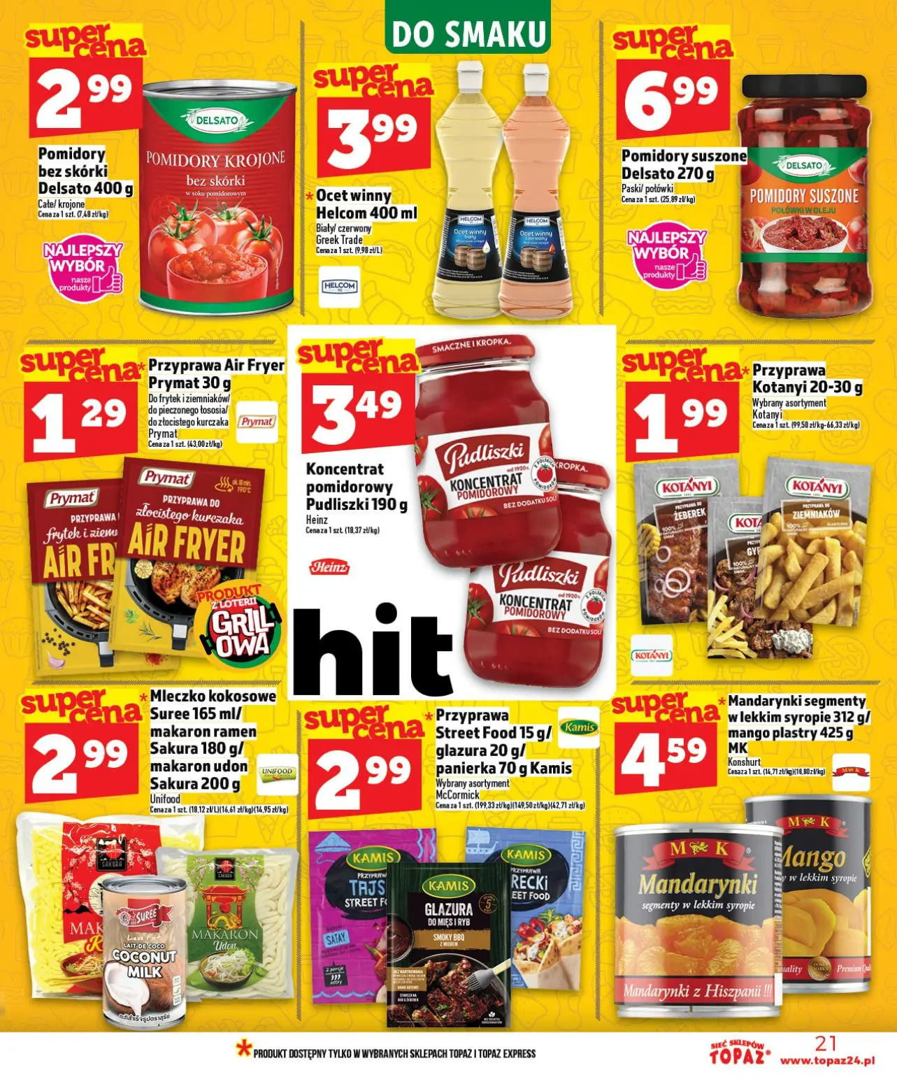 gazetka promocyjna Topaz Ceny małe - Strona 21