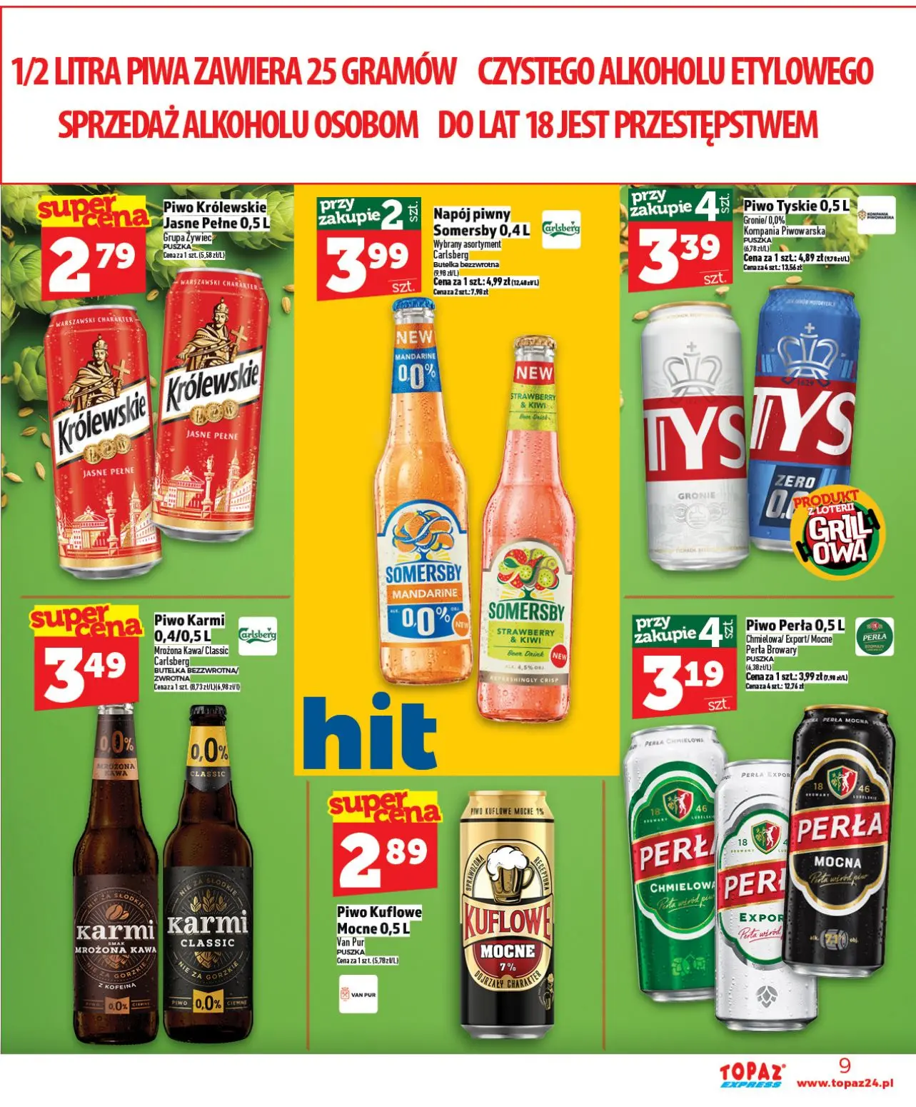 gazetka promocyjna Topaz Express - Strona 9