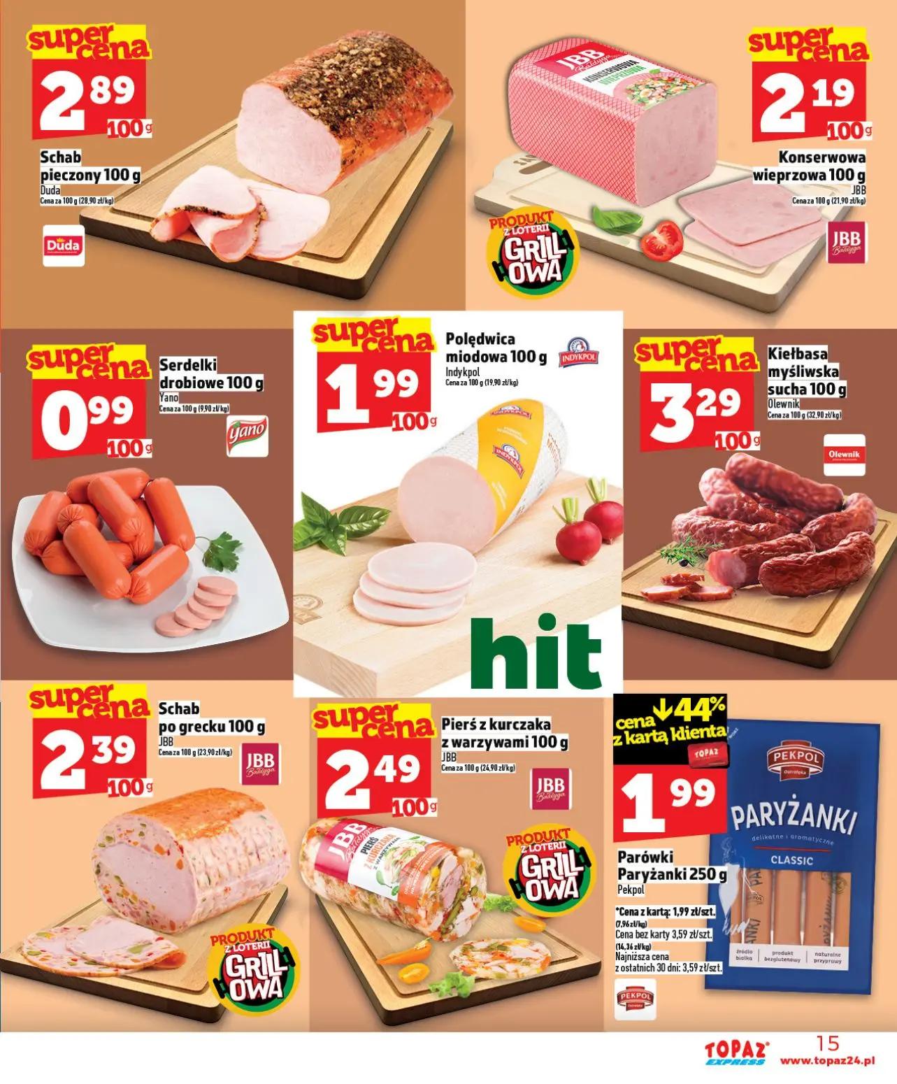 gazetka promocyjna Topaz Express - Strona 15