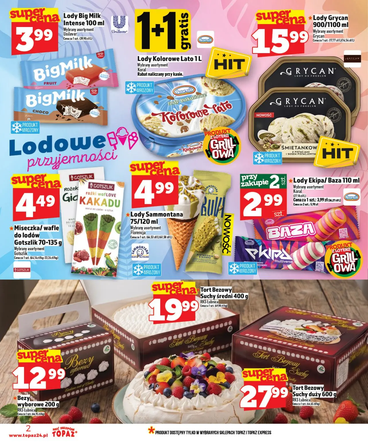 gazetka promocyjna Topaz Warszawa - Strona 2