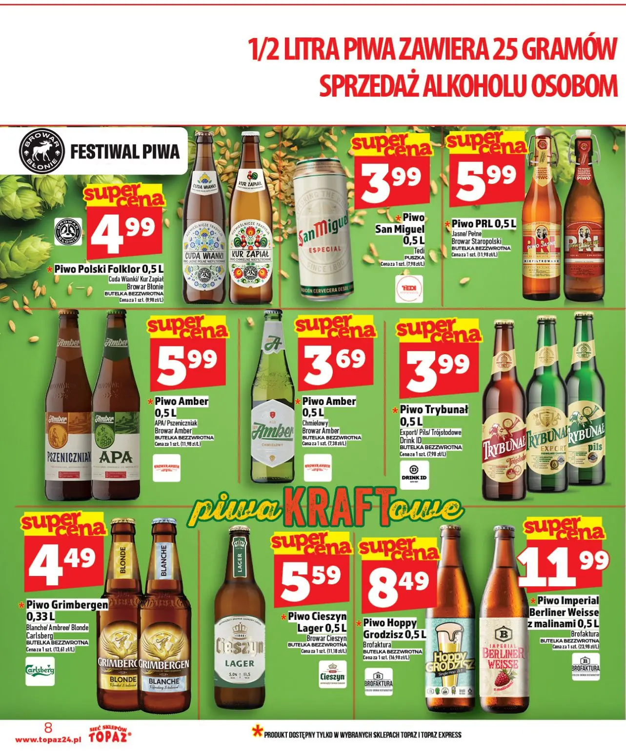 gazetka promocyjna Topaz Warszawa - Strona 8