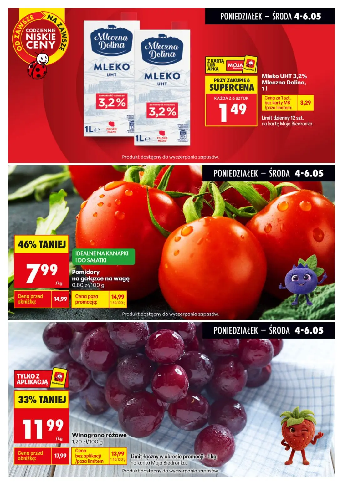 gazetka promocyjna Biedronka Biedronkowe oszczędności - Strona 3