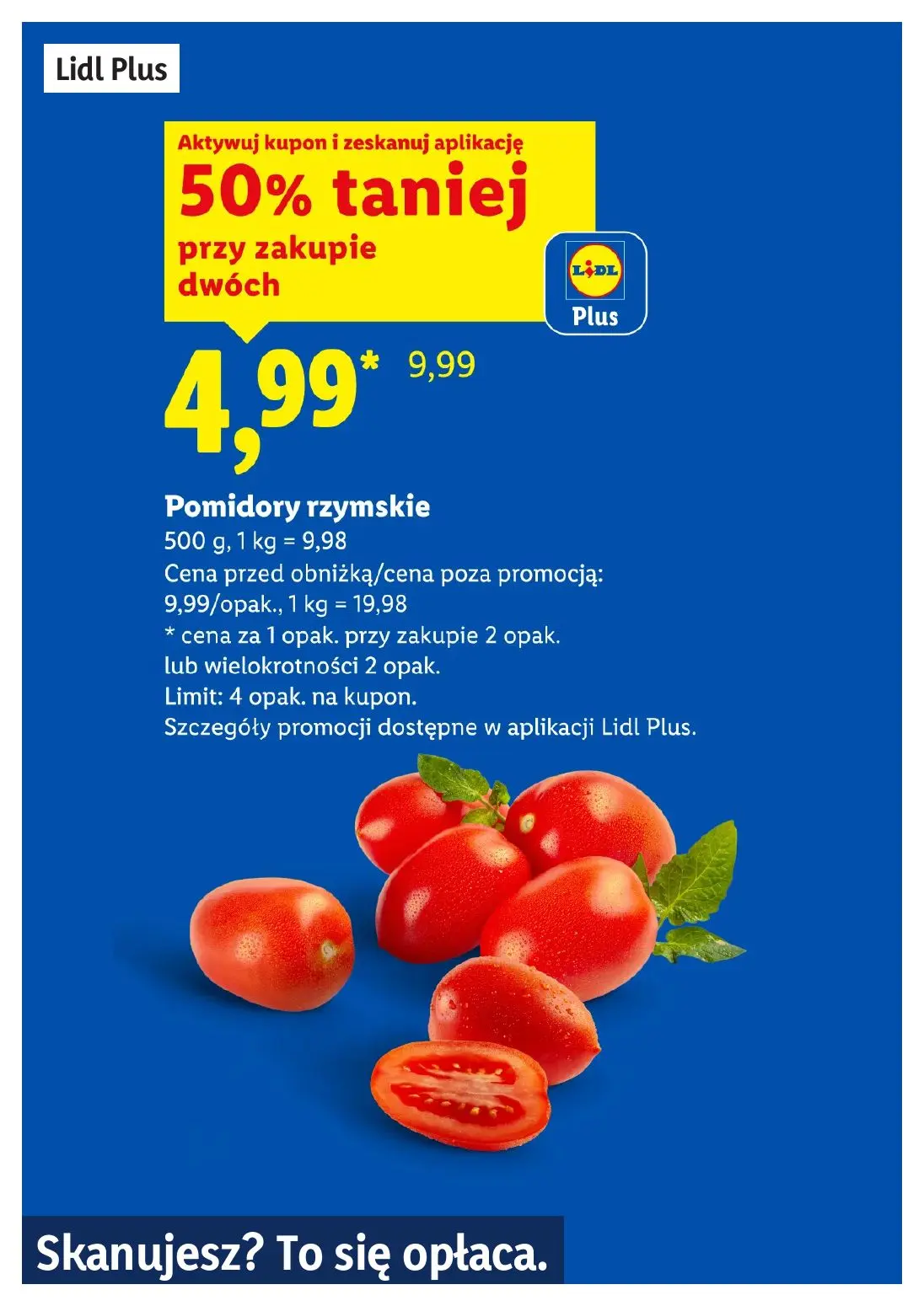 gazetka promocyjna LIDL Lidl plus. Skanujesz - To się opłaca - Strona 2