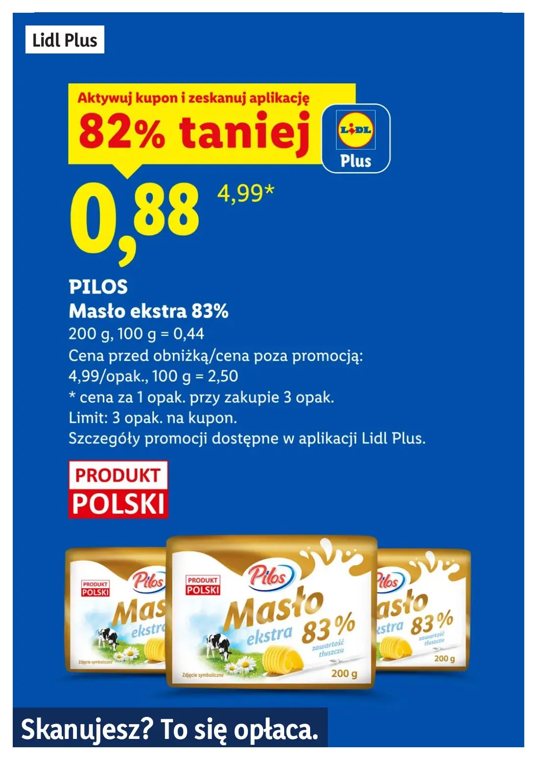 gazetka promocyjna LIDL Lidl plus. Skanujesz - To się opłaca - Strona 4