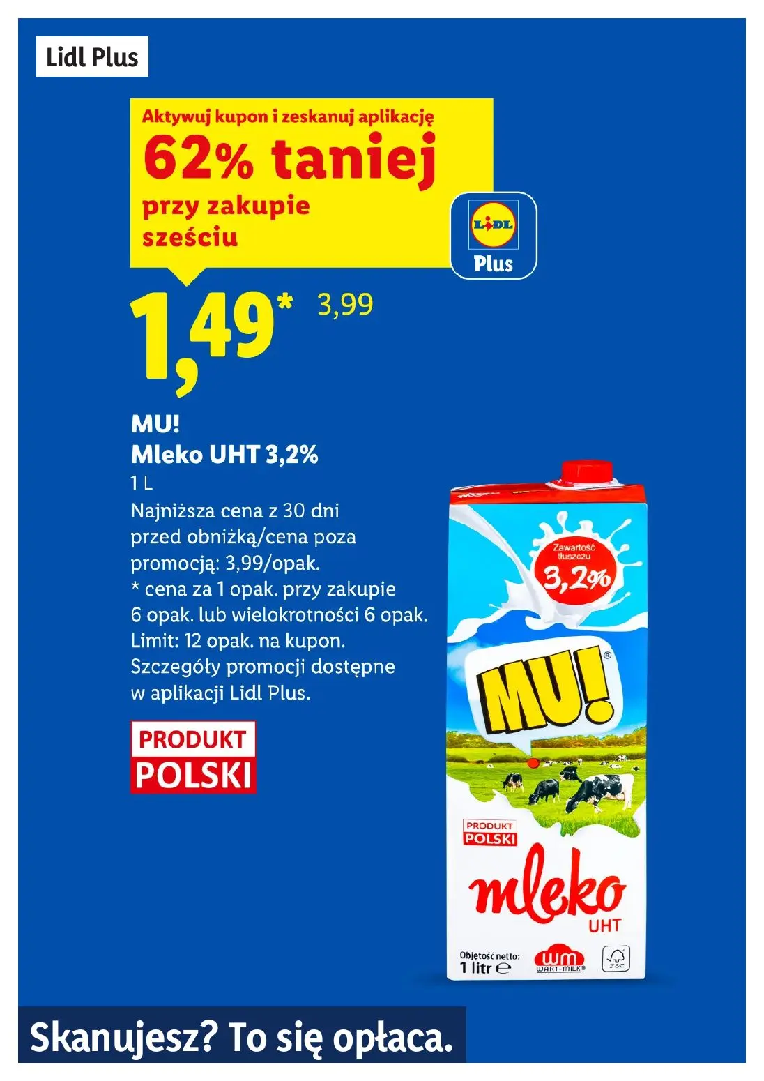 gazetka promocyjna LIDL Lidl plus. Skanujesz - To się opłaca - Strona 6