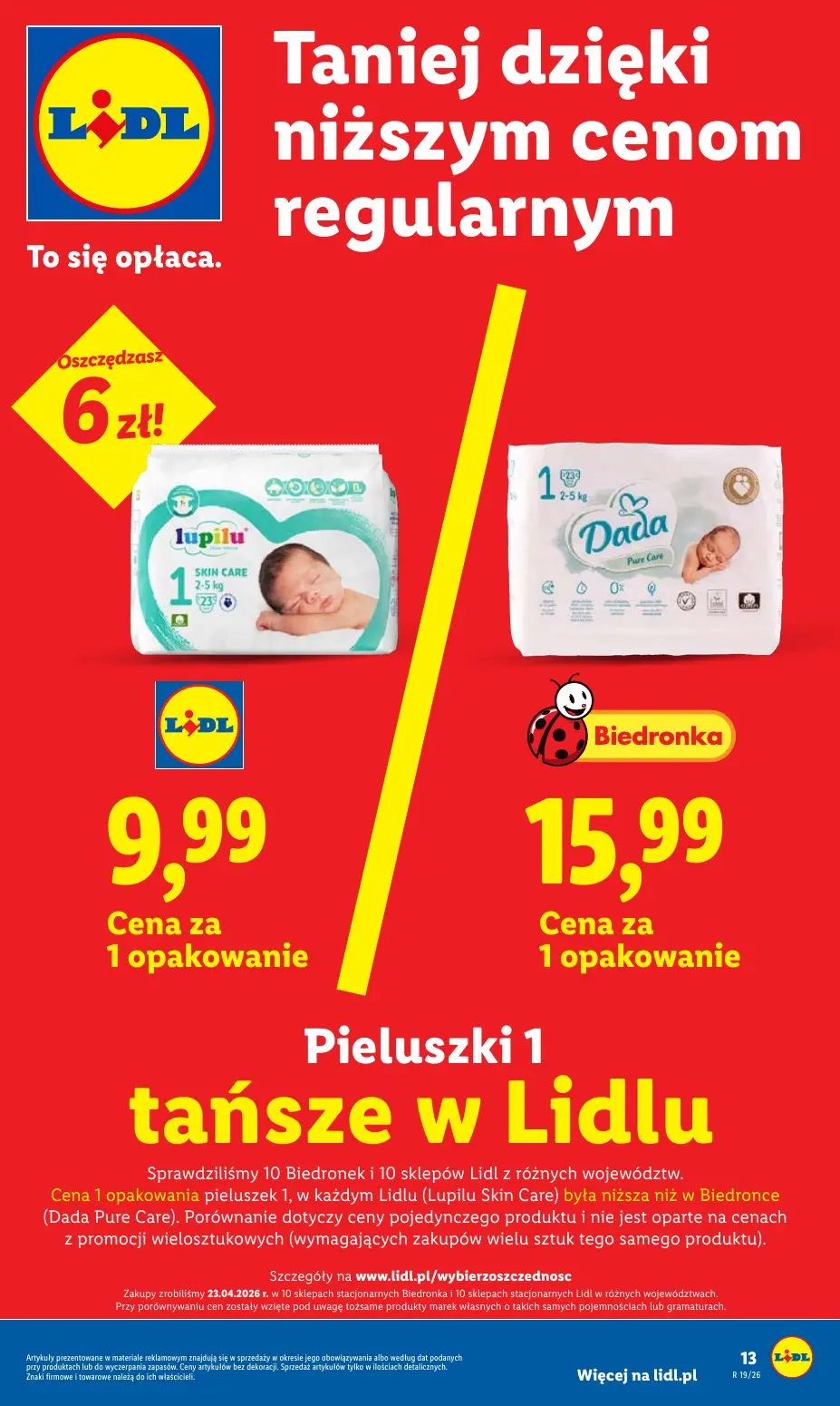 gazetka promocyjna LIDL Od poniedziałku - Strona 13
