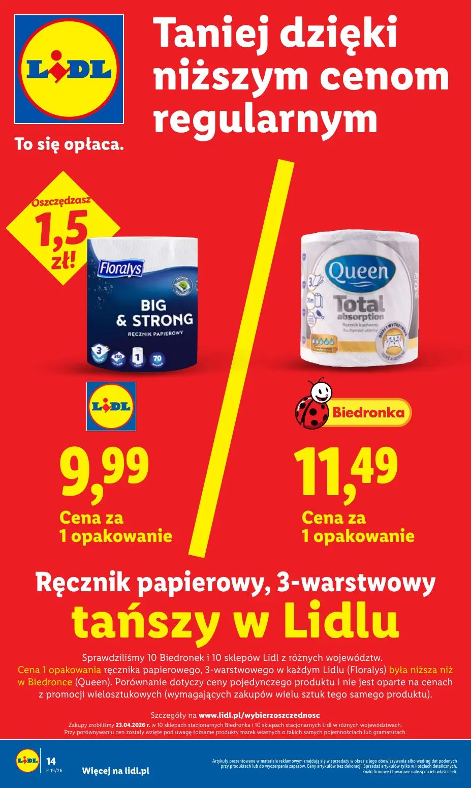 gazetka promocyjna LIDL Od poniedziałku - Strona 14