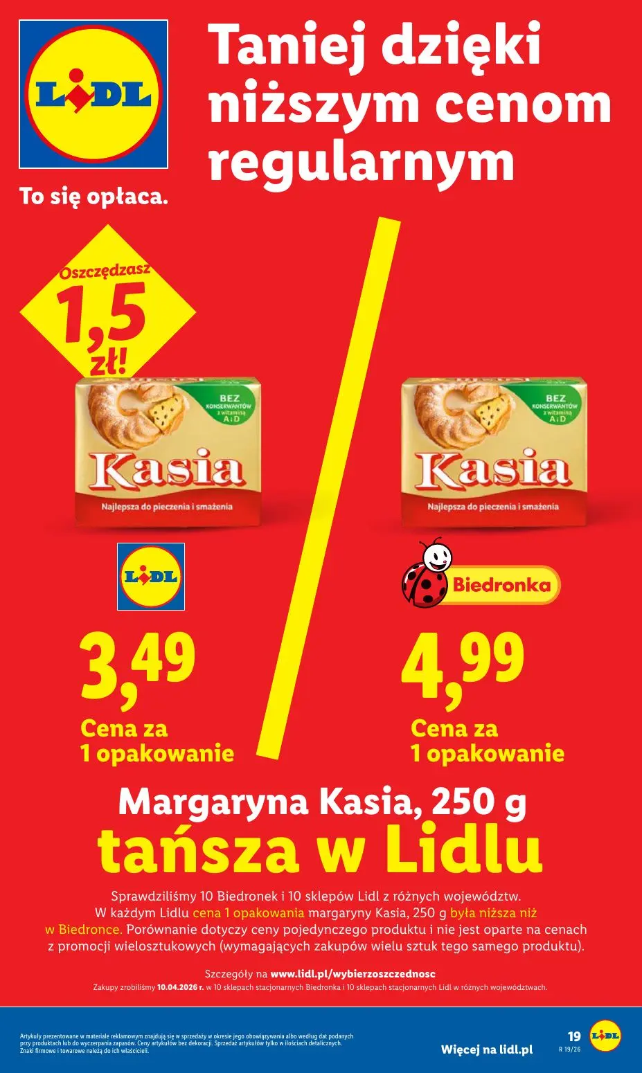 gazetka promocyjna LIDL Od poniedziałku - Strona 19