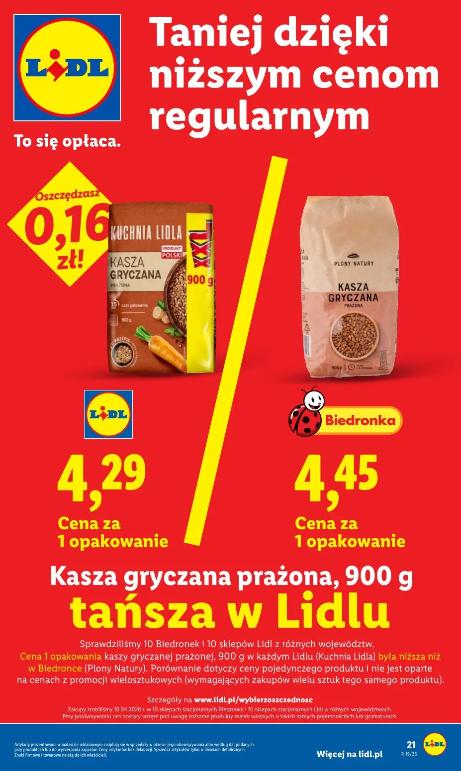 gazetka promocyjna LIDL Od poniedziałku - Strona 21