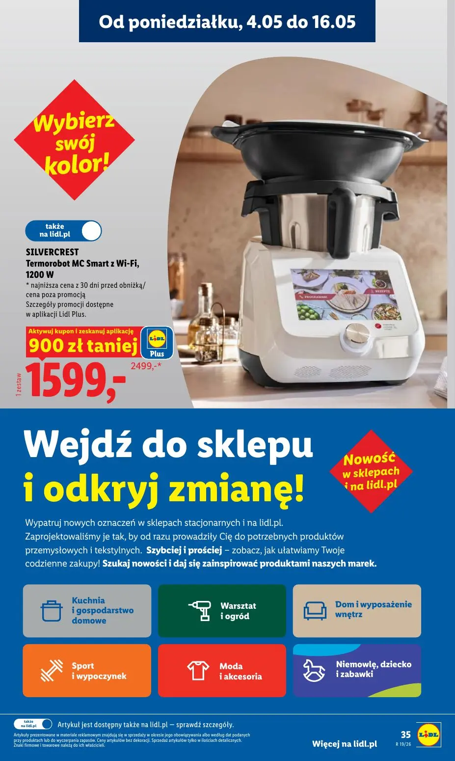 gazetka promocyjna LIDL Od poniedziałku - Strona 35