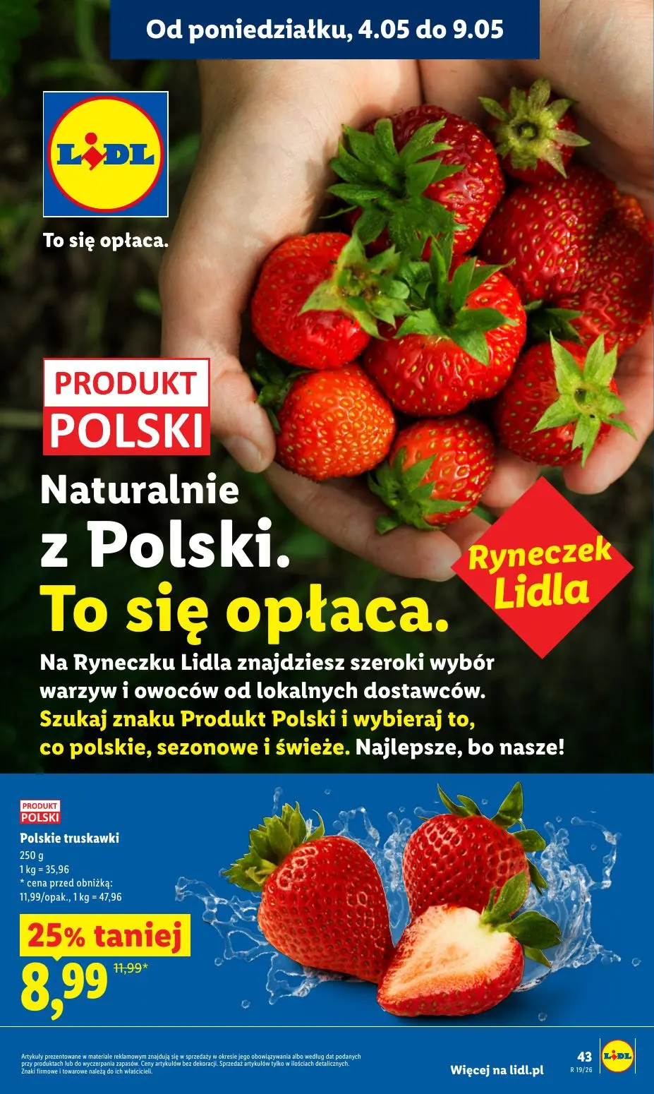 gazetka promocyjna LIDL Od poniedziałku - Strona 43