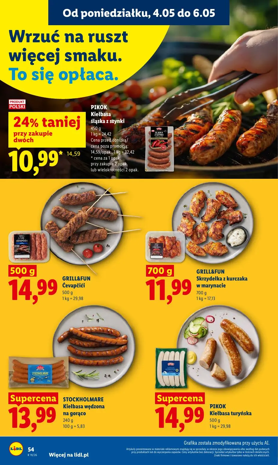 gazetka promocyjna LIDL Od poniedziałku - Strona 58
