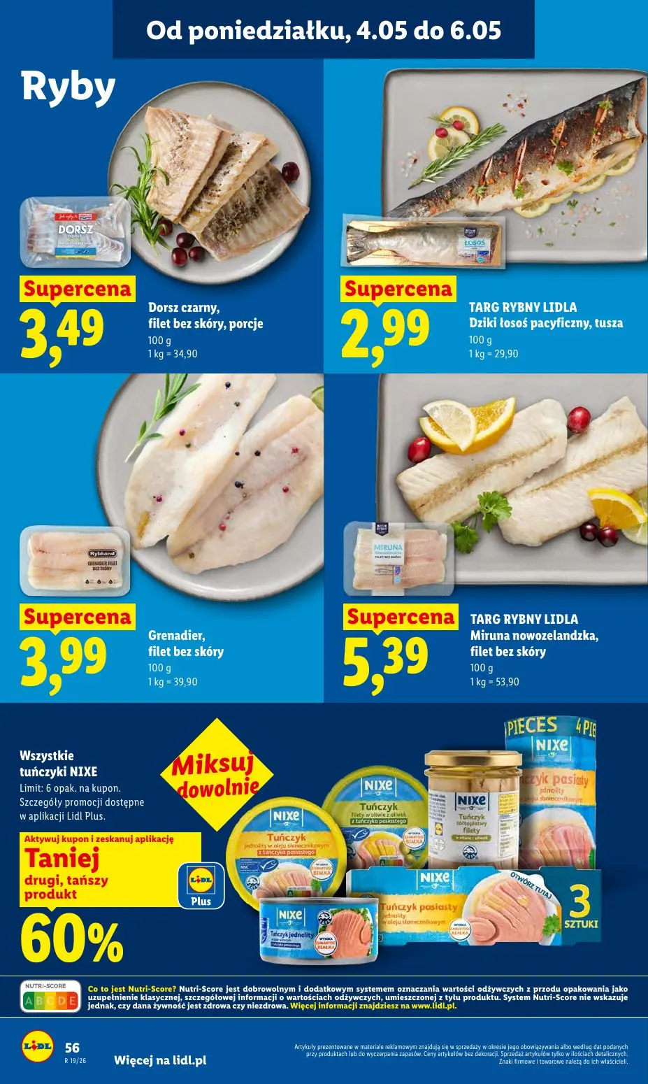 gazetka promocyjna LIDL Od poniedziałku - Strona 60
