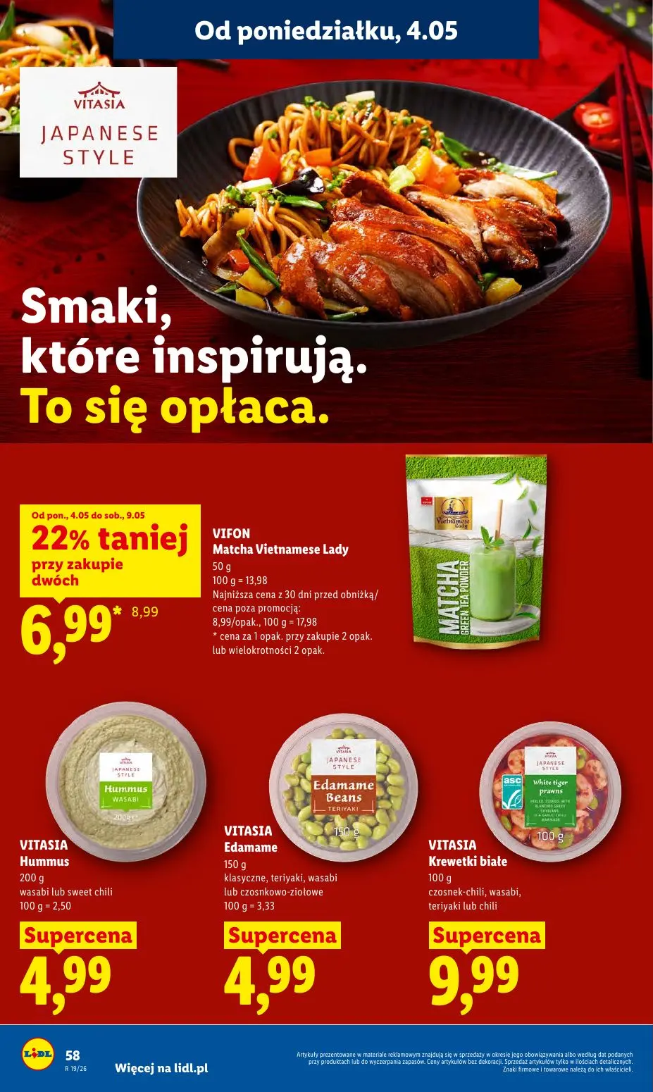 gazetka promocyjna LIDL Od poniedziałku - Strona 62