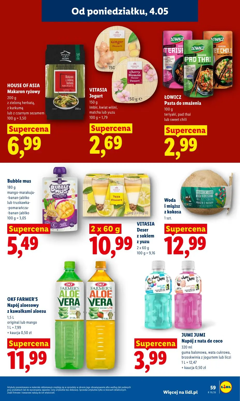 gazetka promocyjna LIDL Od poniedziałku - Strona 63