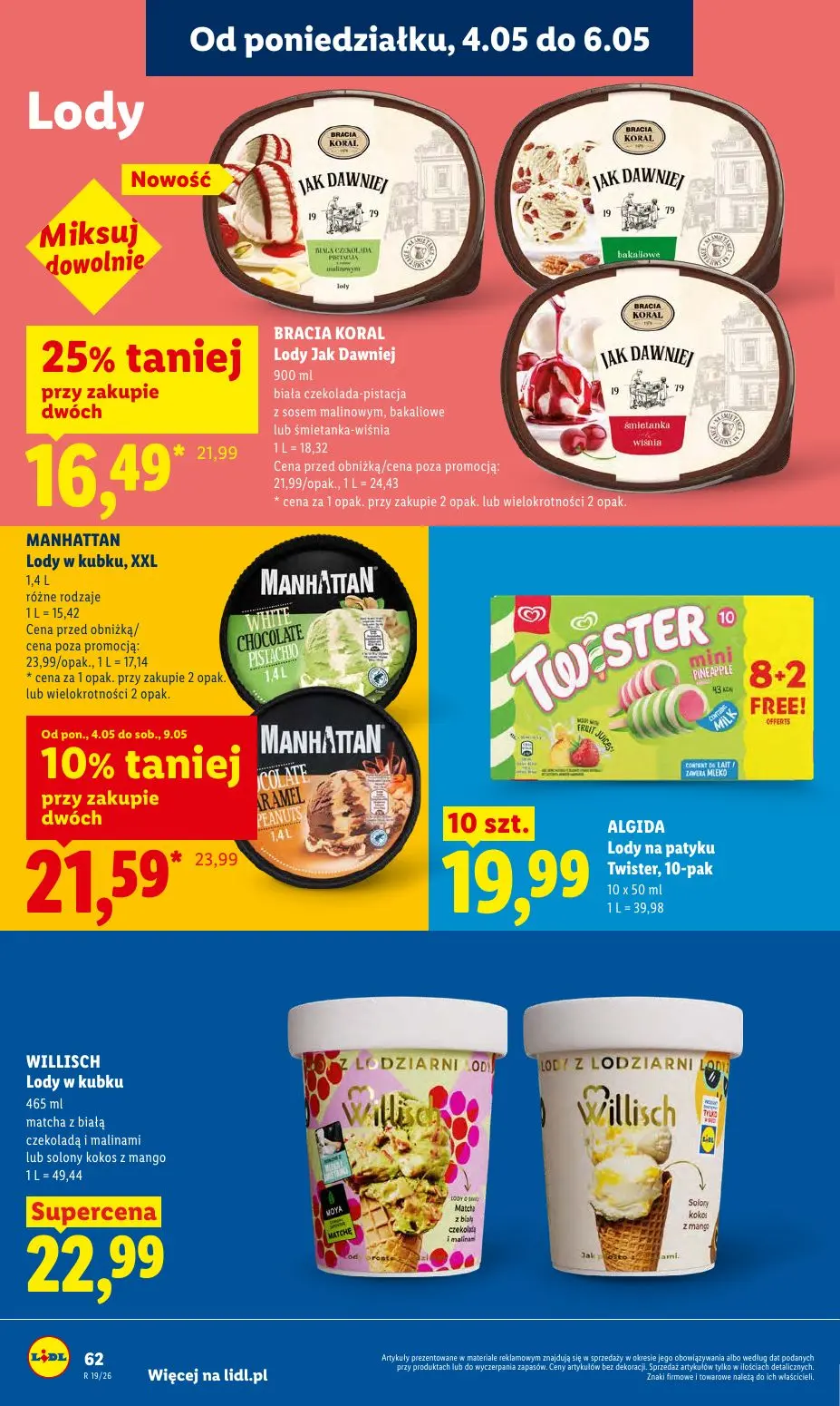 gazetka promocyjna LIDL Od poniedziałku - Strona 66