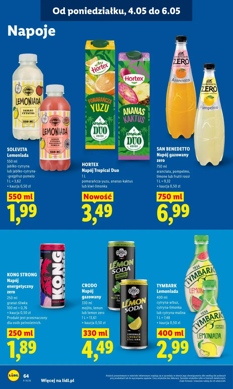 gazetka promocyjna LIDL Od poniedziałku - Strona 68