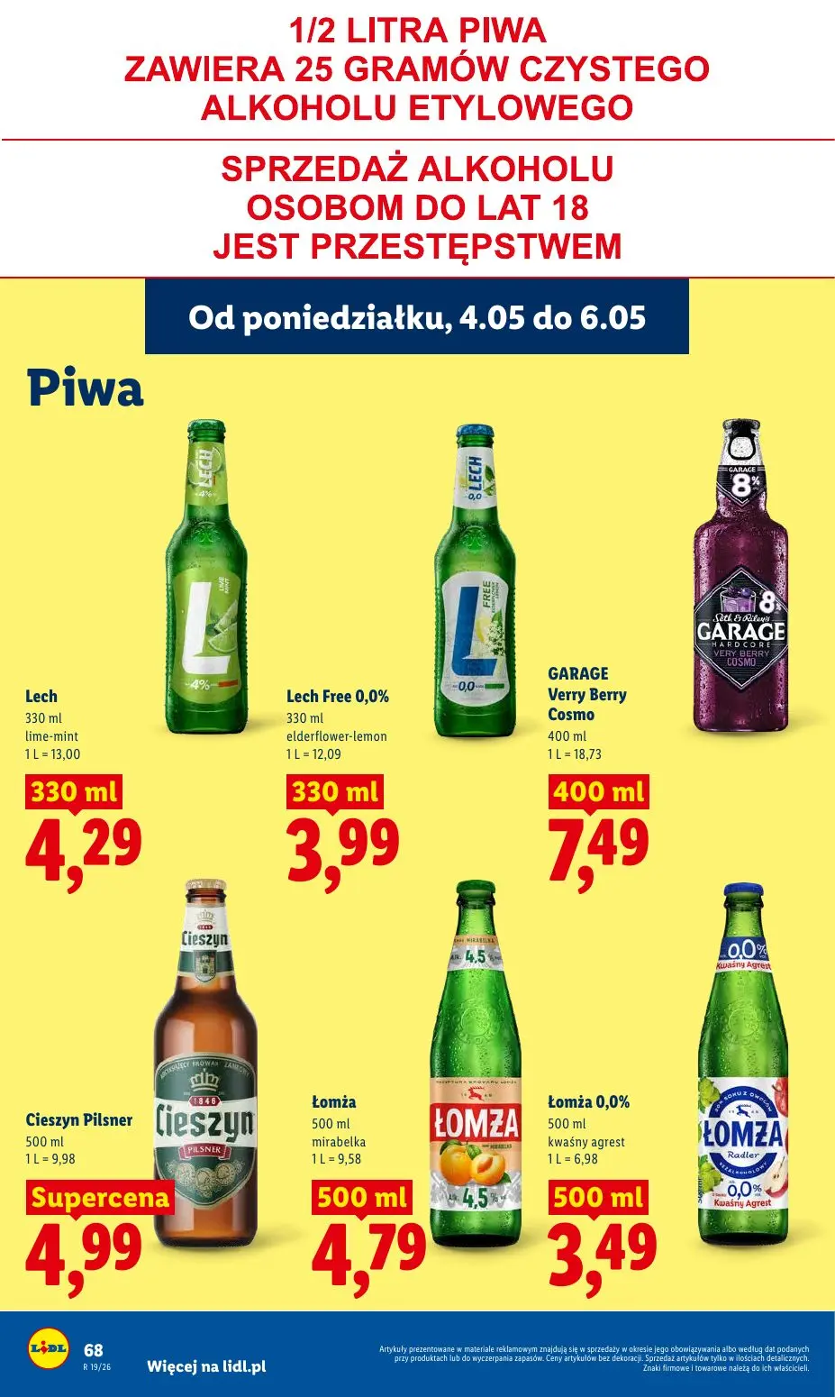 gazetka promocyjna LIDL Od poniedziałku - Strona 74