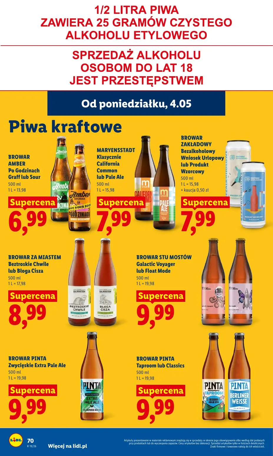 gazetka promocyjna LIDL Od poniedziałku - Strona 76