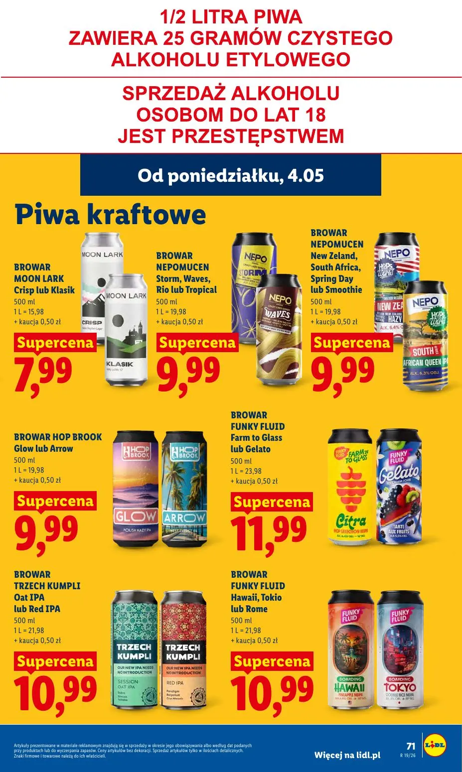 gazetka promocyjna LIDL Od poniedziałku - Strona 77