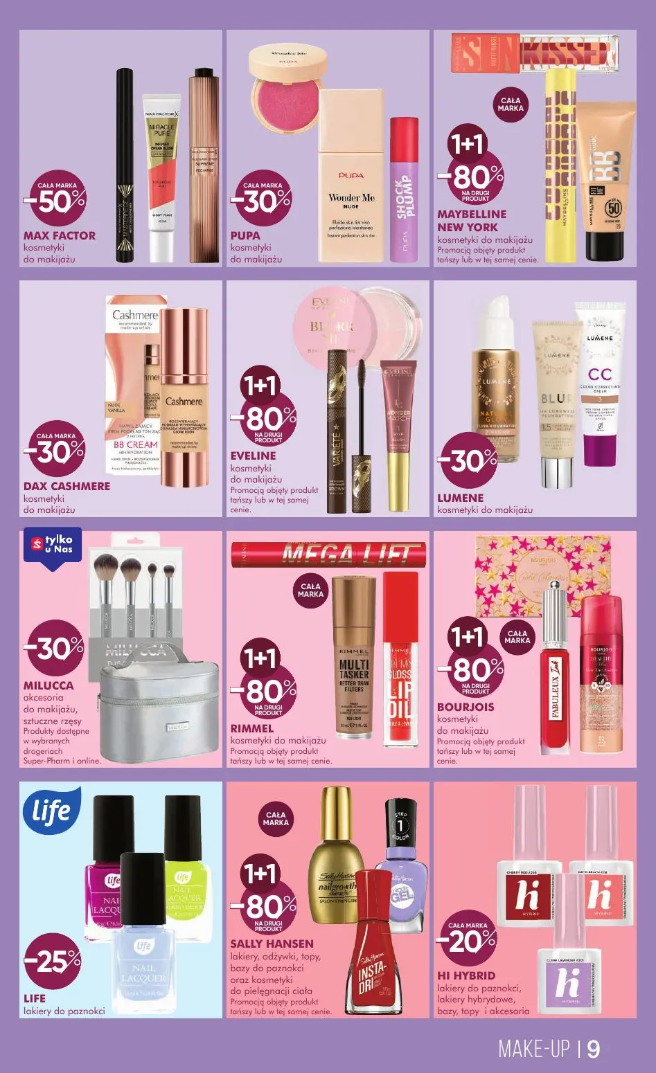 gazetka promocyjna SUPER-PHARM Dla niej, dla niego - Strona 9