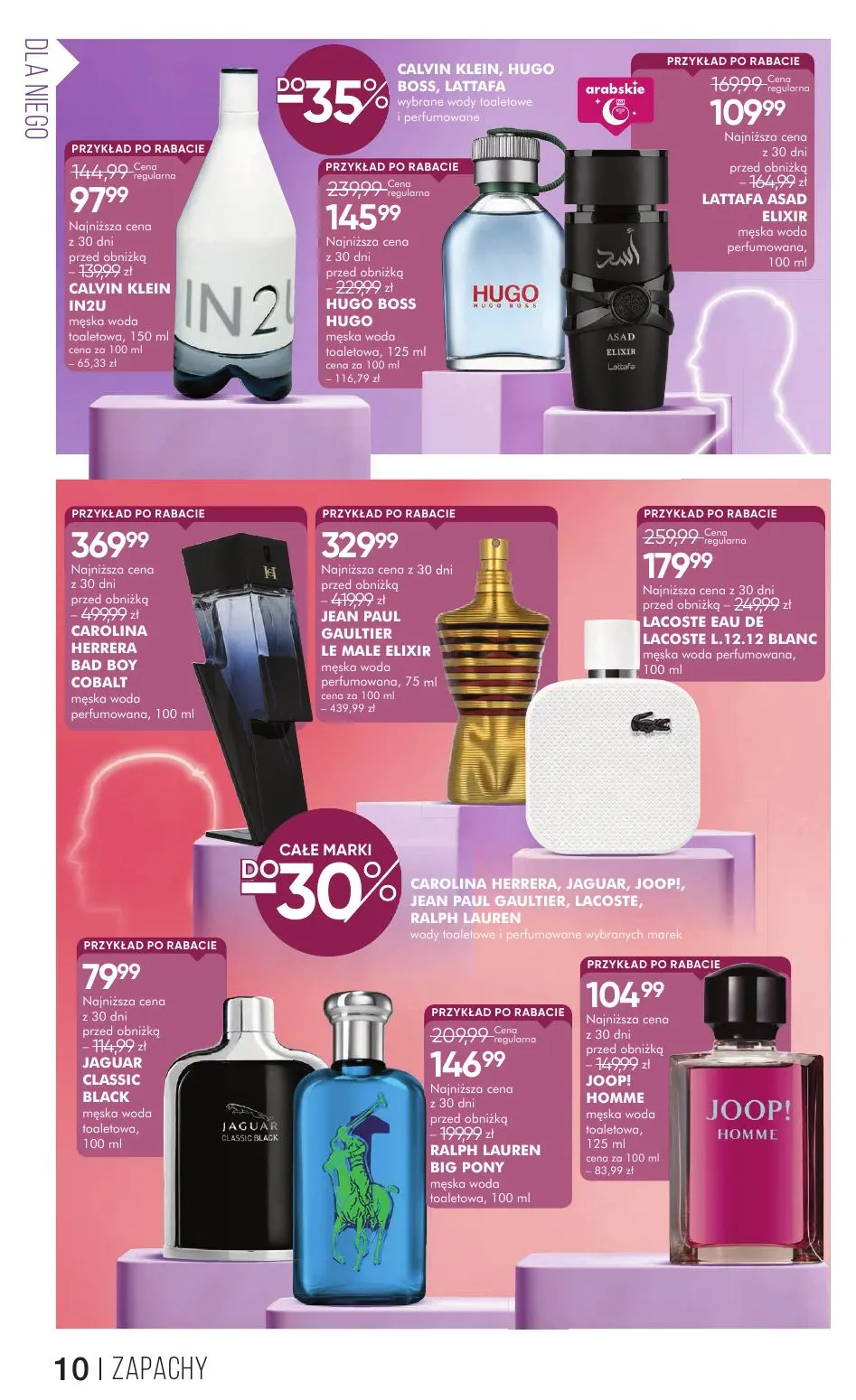 gazetka promocyjna SUPER-PHARM Dla niej, dla niego - Strona 10