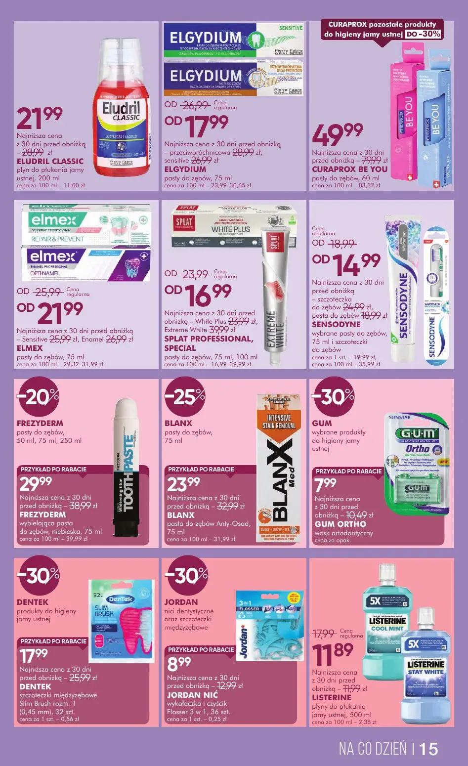 gazetka promocyjna SUPER-PHARM Dla niej, dla niego - Strona 15