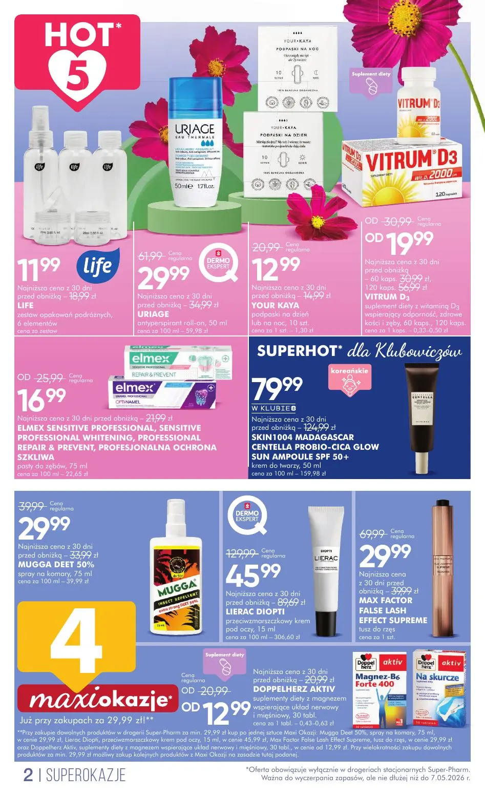gazetka promocyjna SUPER-PHARM Panna majowa - Strona 2