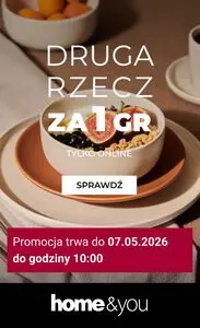 Gazetka promocyjna home&you, ważna od 2026-05-06 do 2026-05-07.