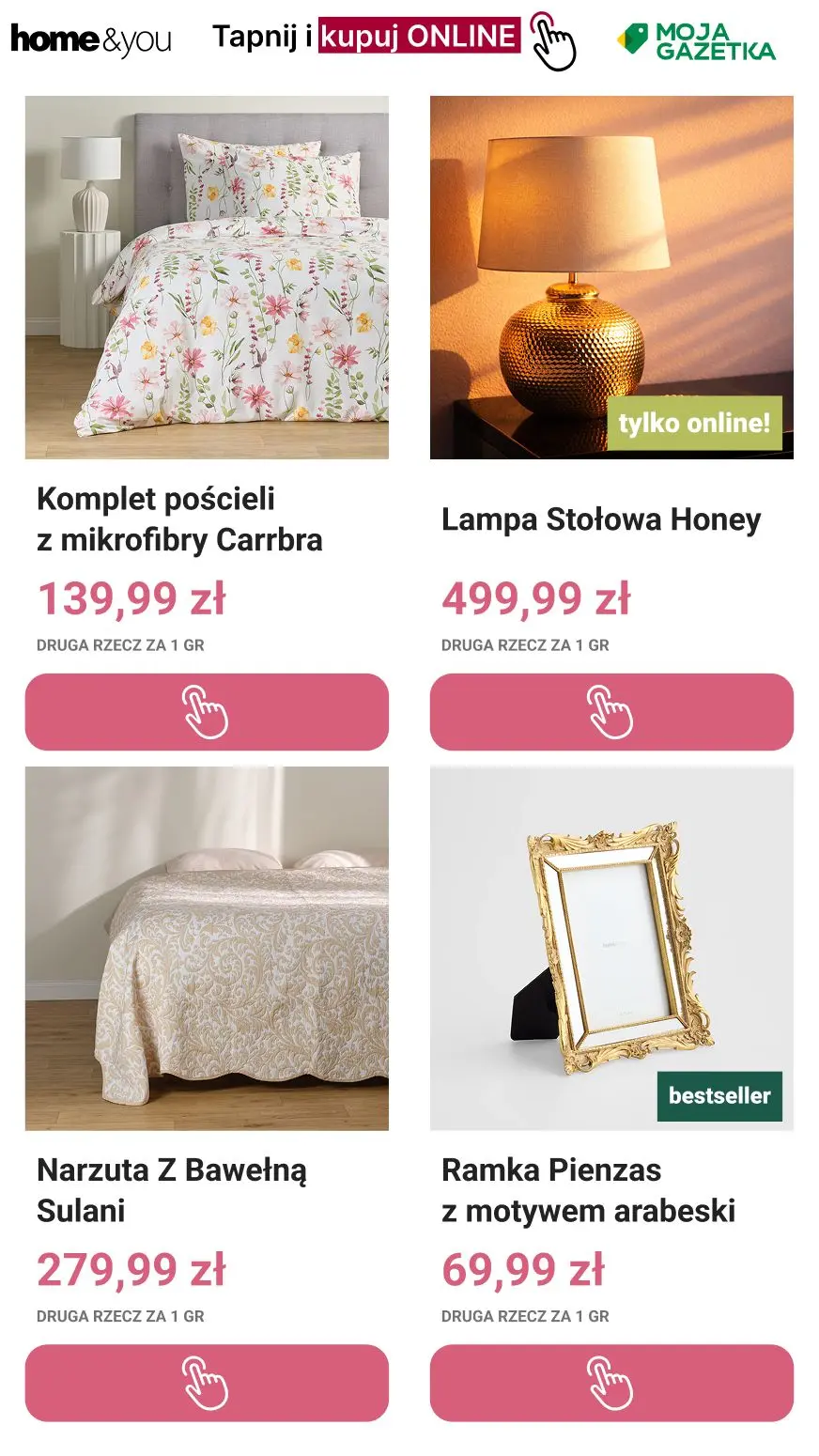 gazetka promocyjna home&you Druga rzecz 1 gr | Tylko online - Strona 2