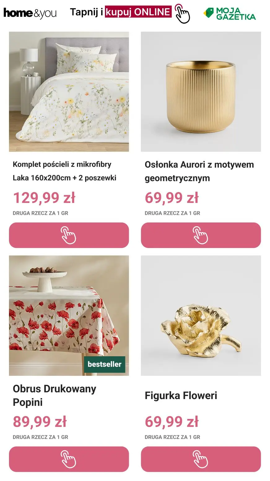 gazetka promocyjna home&you Druga rzecz 1 gr | Tylko online - Strona 3