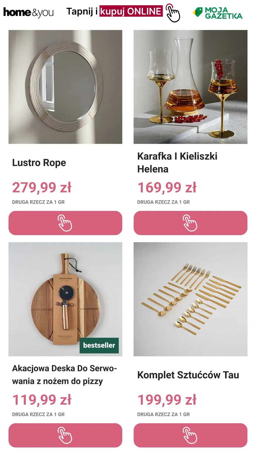 gazetka promocyjna home&you Druga rzecz 1 gr | Tylko online - Strona 6