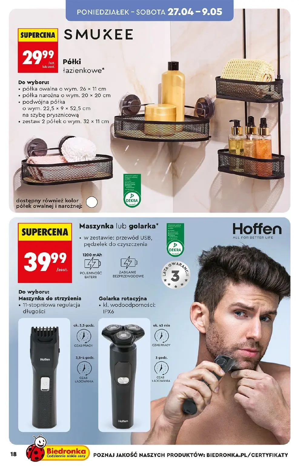 gazetka promocyjna Biedronka Hity i inspiracje biedronki - Strona 18