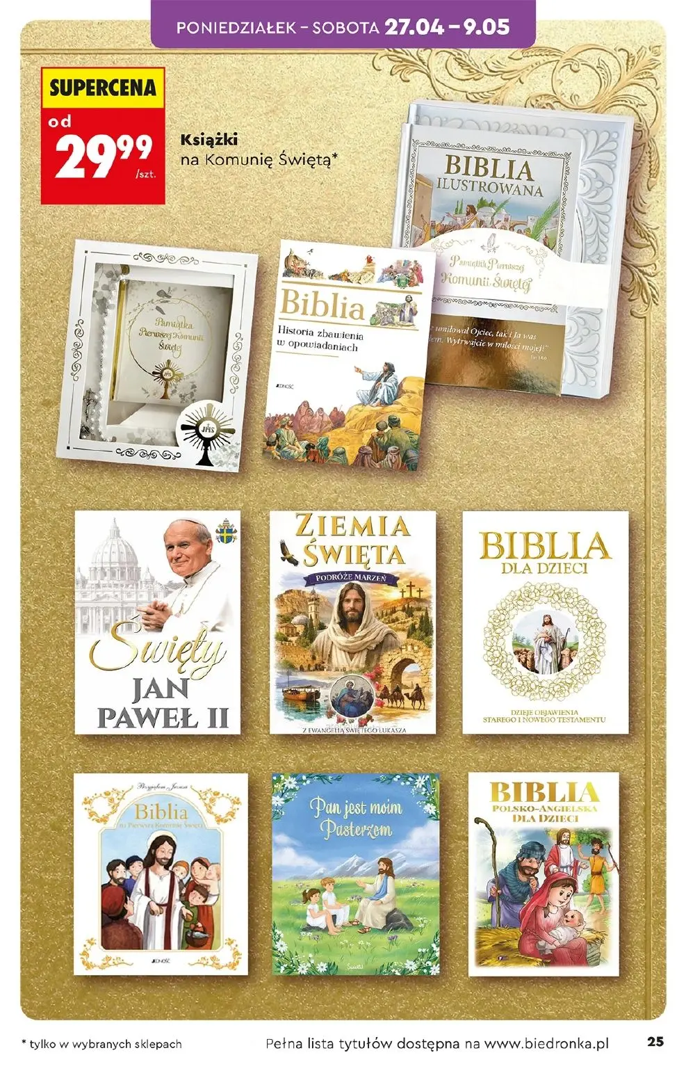 gazetka promocyjna Biedronka Hity i inspiracje biedronki - Strona 25