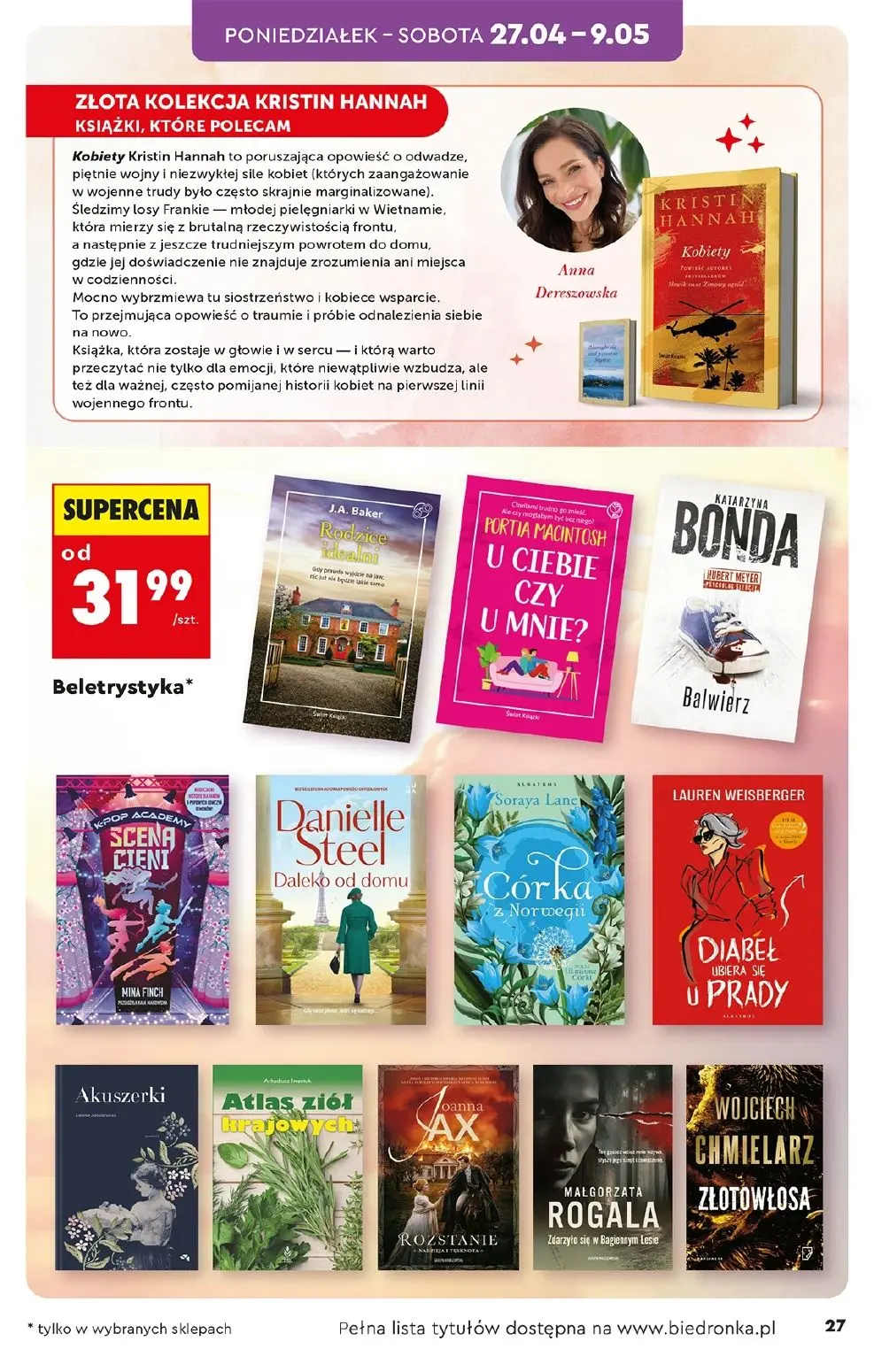 gazetka promocyjna Biedronka Hity i inspiracje biedronki - Strona 27