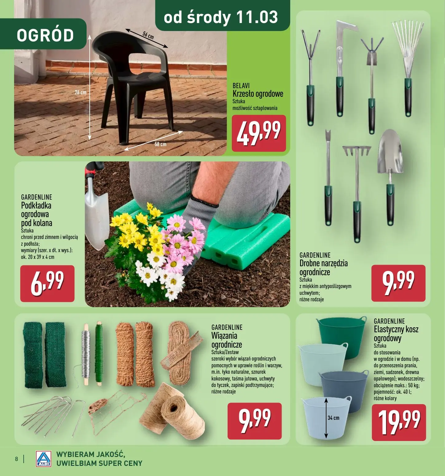 gazetka promocyjna ALDI Katalog OGRÓD - Strona 8