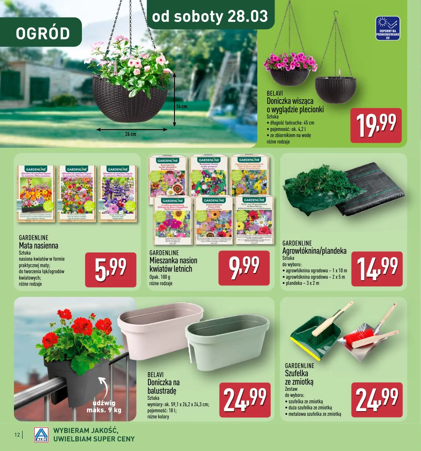 gazetka promocyjna ALDI Katalog OGRÓD - Strona 12
