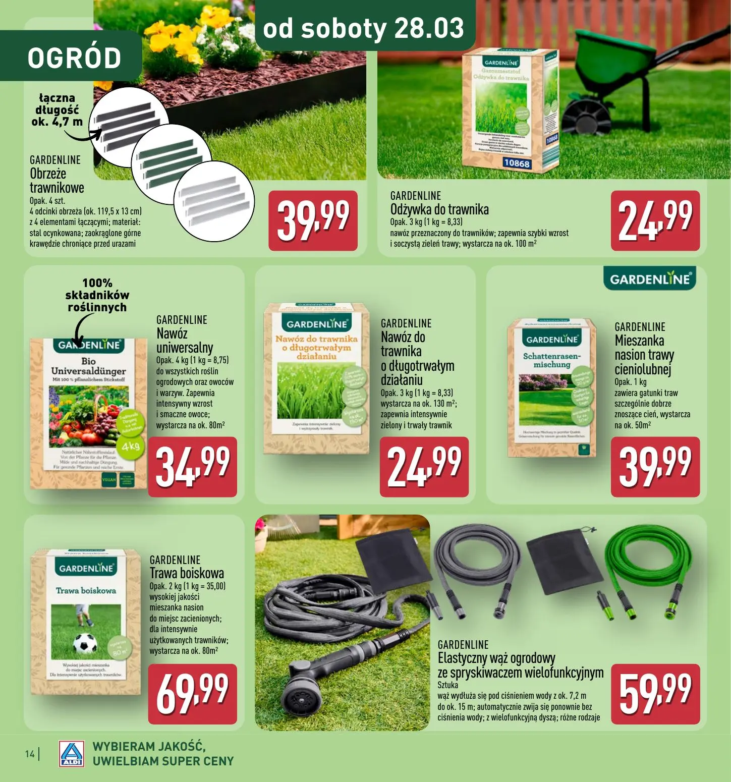 gazetka promocyjna ALDI Katalog OGRÓD - Strona 14