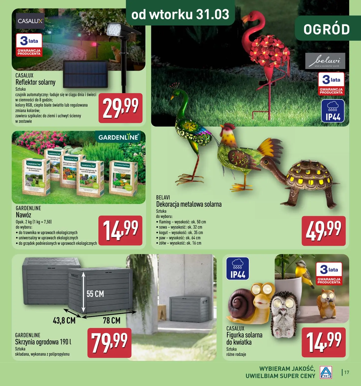 gazetka promocyjna ALDI Katalog OGRÓD - Strona 17