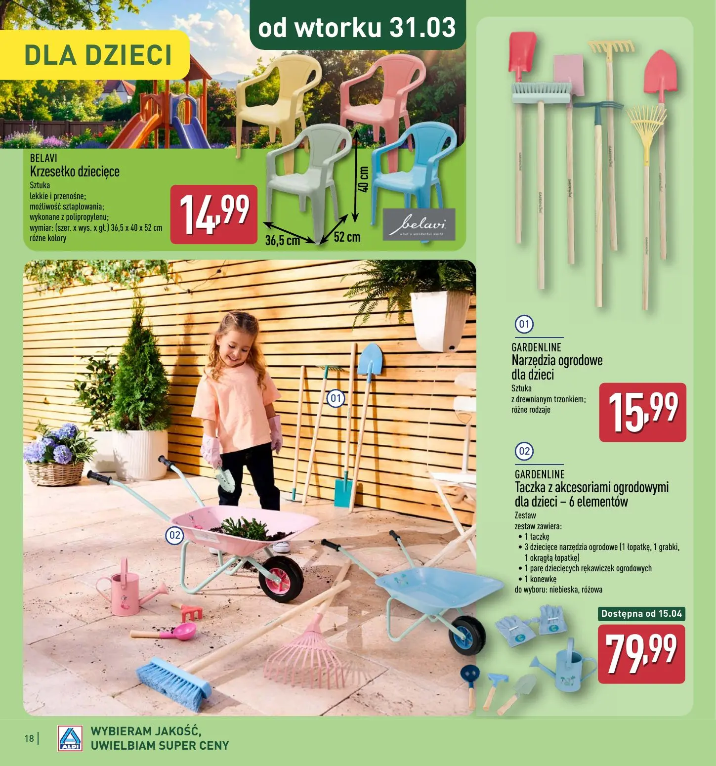 gazetka promocyjna ALDI Katalog OGRÓD - Strona 18