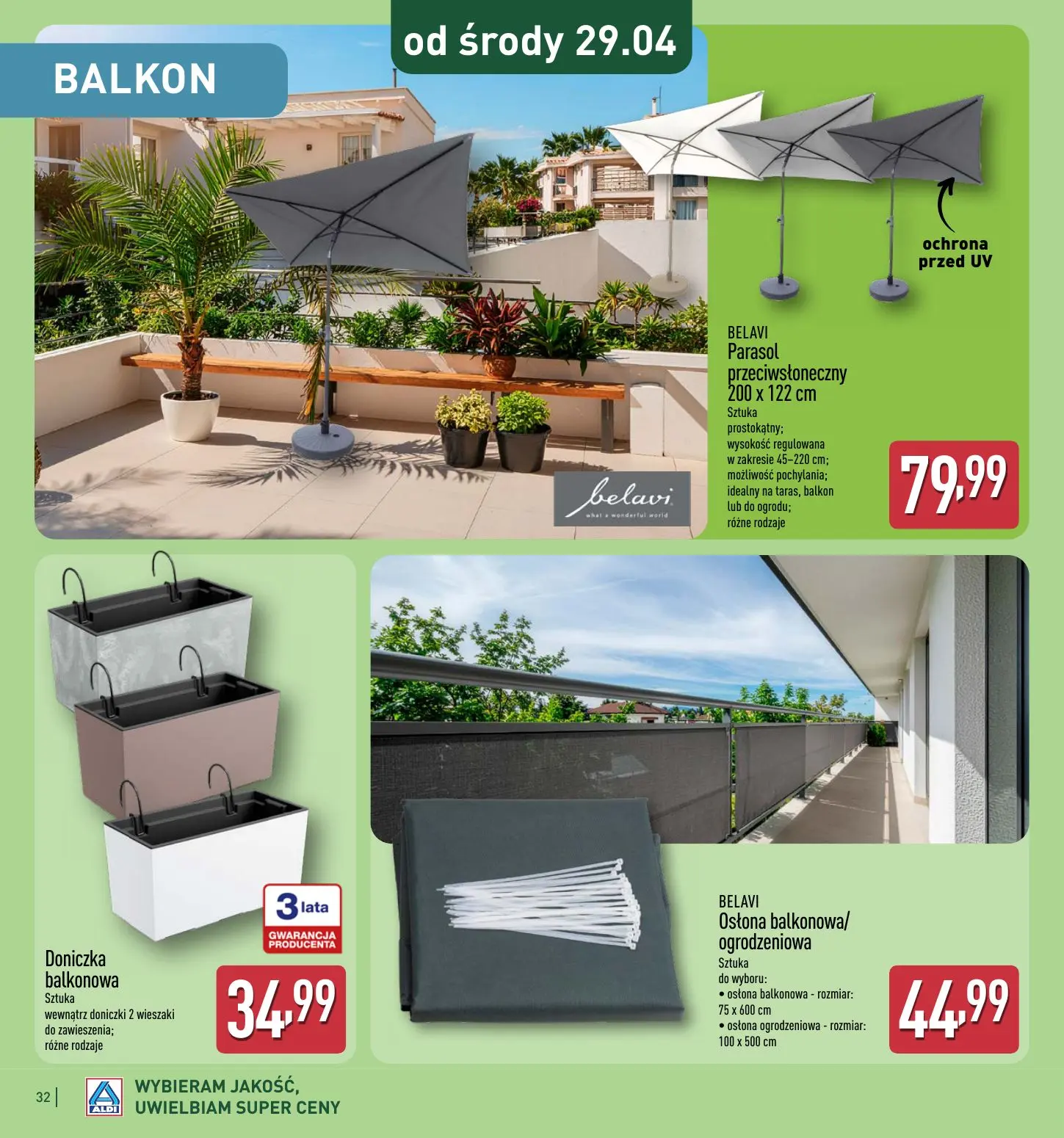 gazetka promocyjna ALDI Katalog OGRÓD - Strona 32