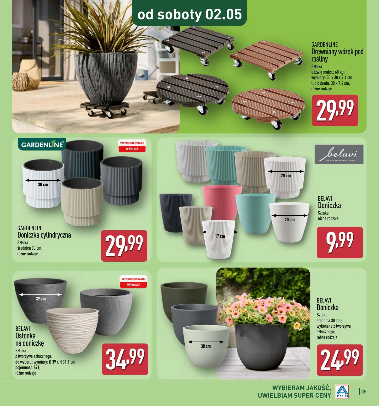 gazetka promocyjna ALDI Katalog OGRÓD - Strona 35