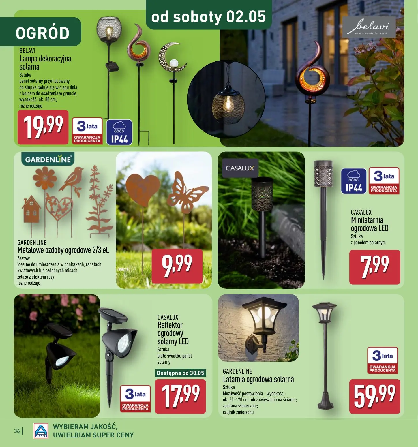 gazetka promocyjna ALDI Katalog OGRÓD - Strona 36