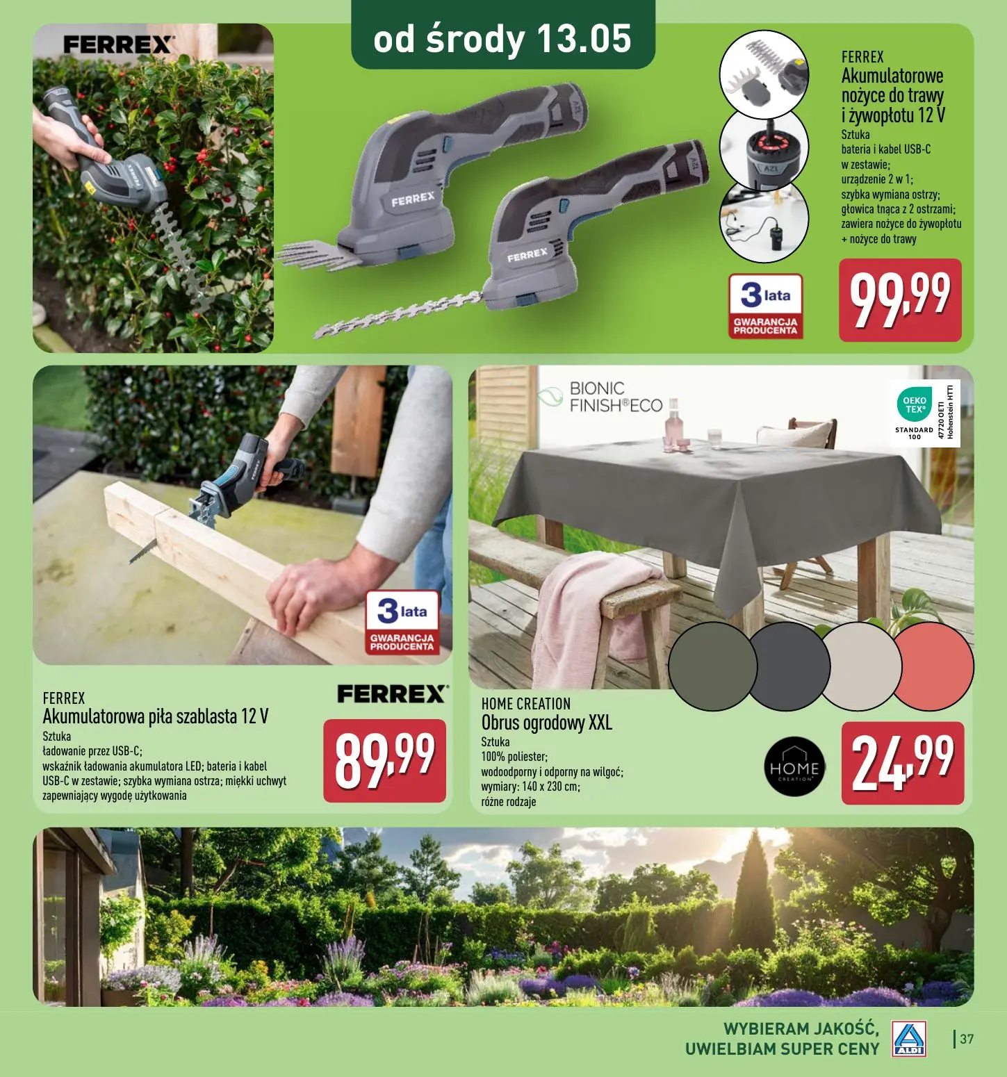 gazetka promocyjna ALDI Katalog OGRÓD - Strona 37