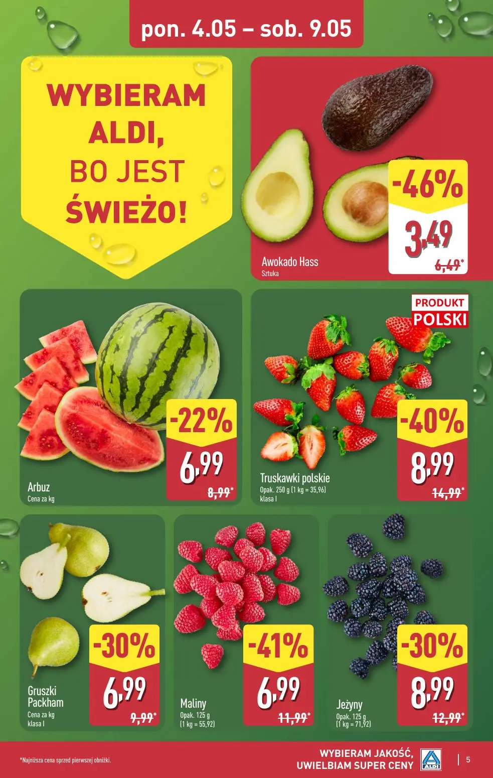 gazetka promocyjna ALDI Wybieram ALDI - Strona 5