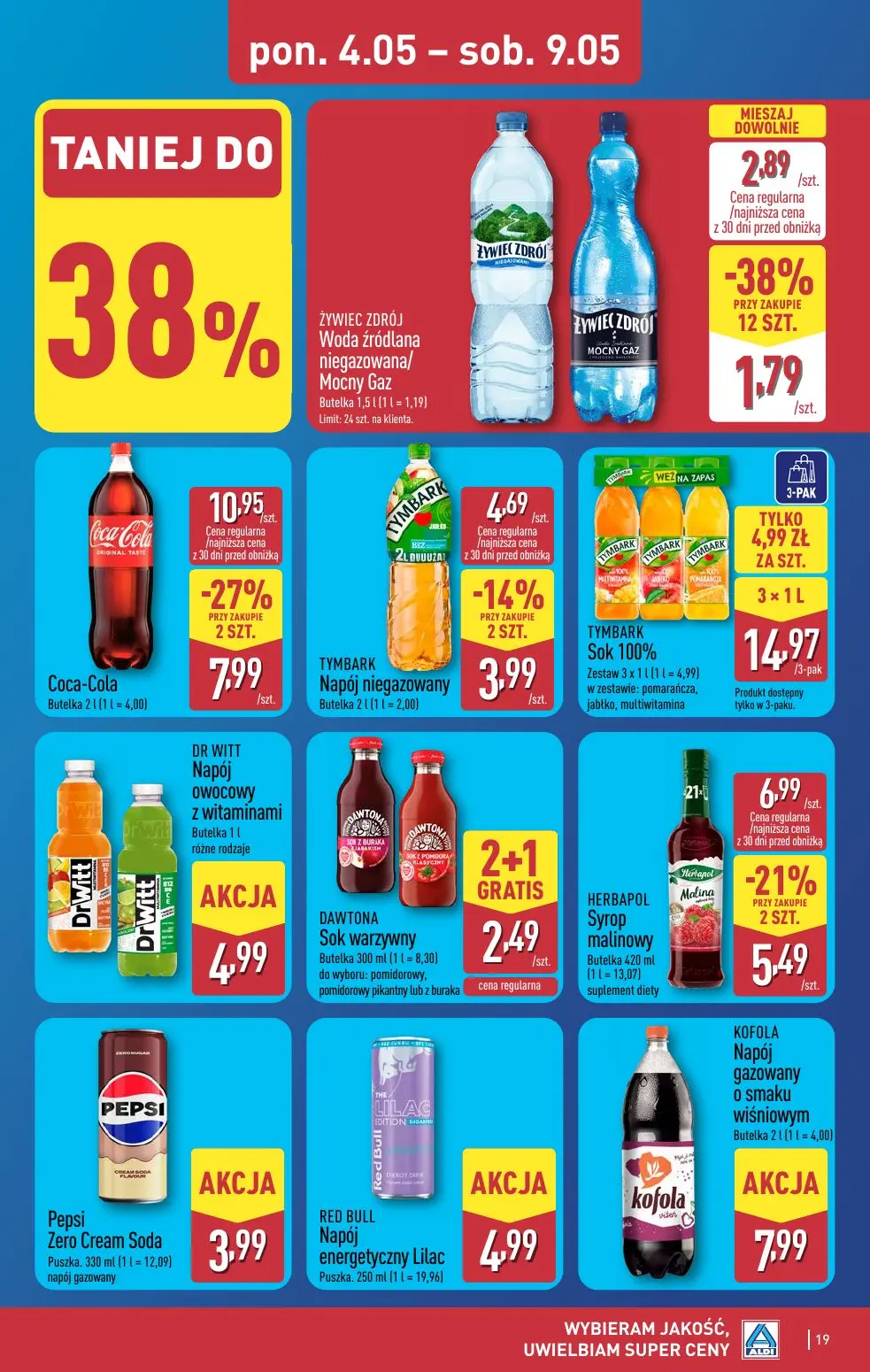 gazetka promocyjna ALDI Wybieram ALDI - Strona 19