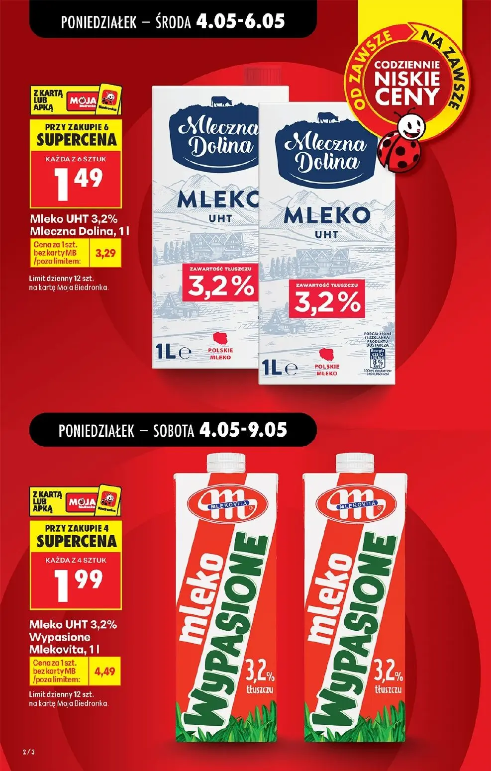 gazetka promocyjna Biedronka Lada tradycyjna. Od poniedziałku - Strona 2