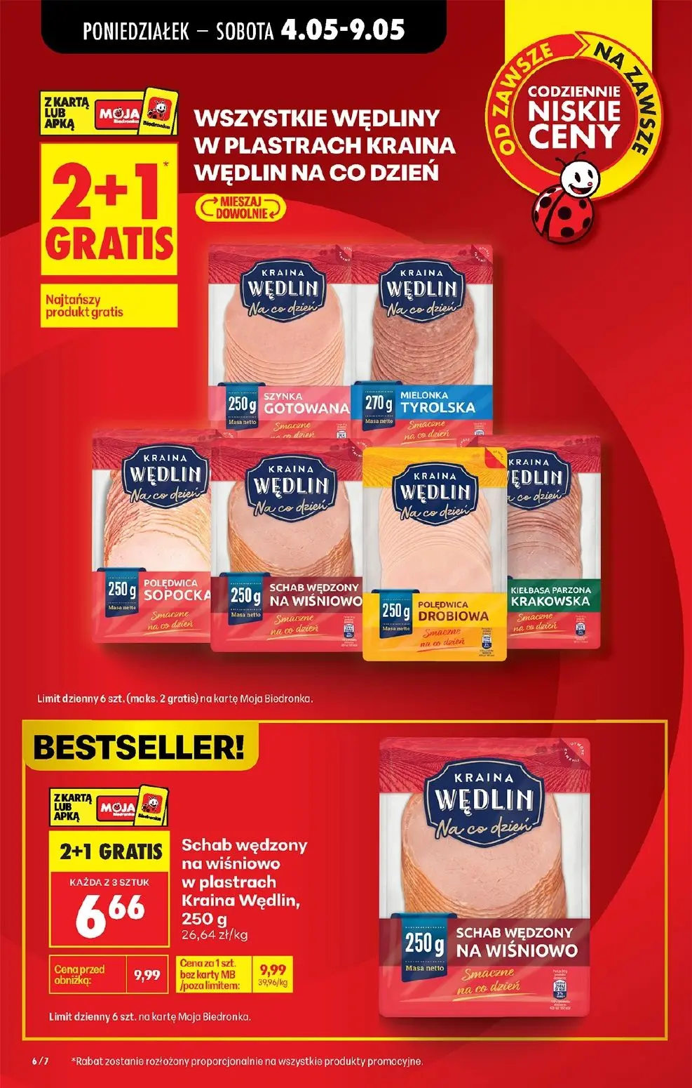 gazetka promocyjna Biedronka Od poniedziałku - Strona 6